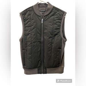 Banana Republic Grey Zip Up Vest Men’s(Small)